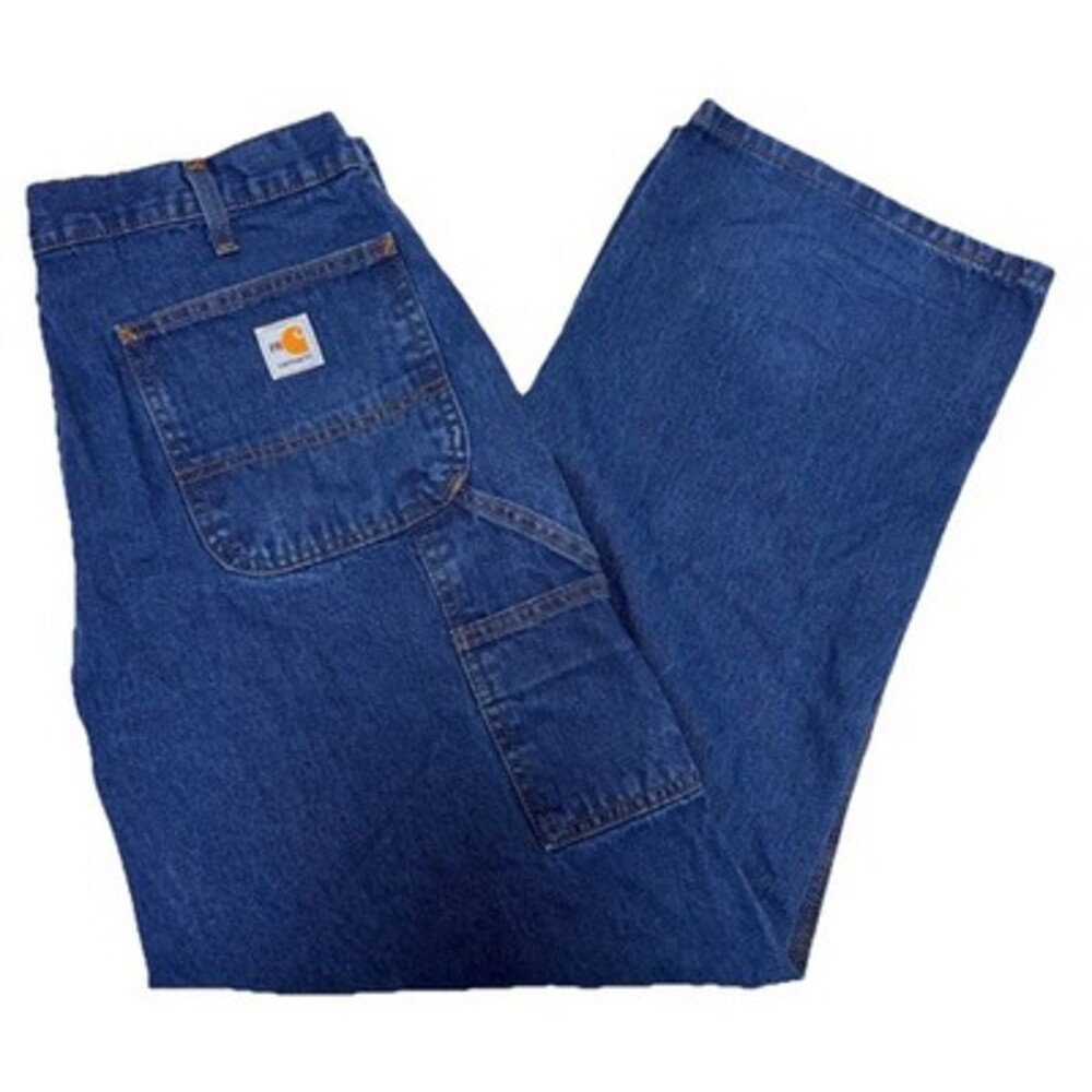 Carhartt FR Flame Resistant Jeans 36x30 Relaxed Fit Workwear Denim Y2K Vintage